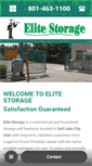 Mobile Screenshot of elitestorageslc.com